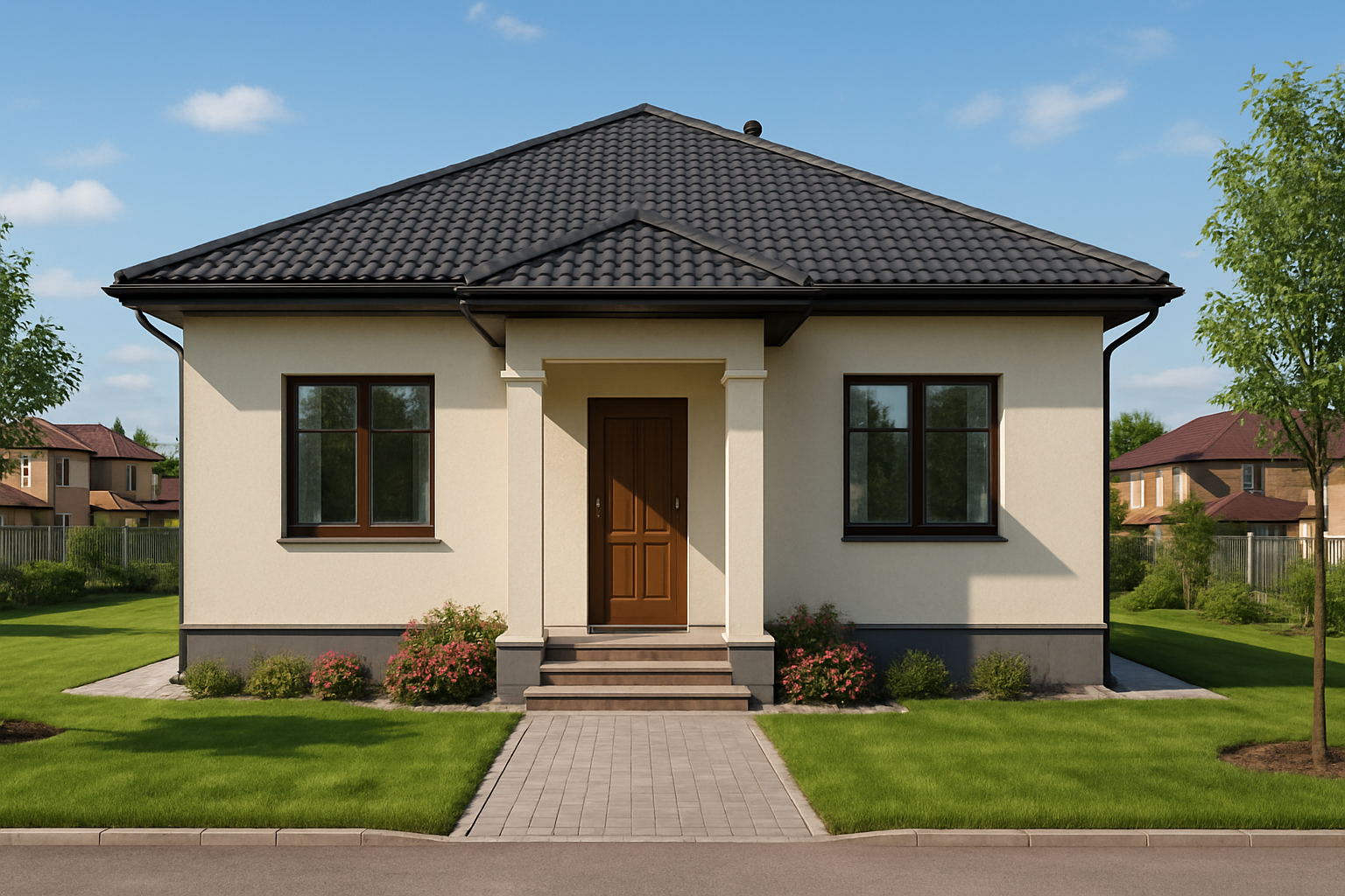 Дом 10×10, один этаж в Краснодаре